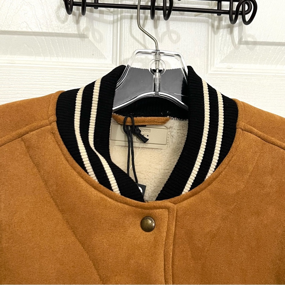 Blank NYC Bomber Jacket Coat Size Large New - Picture 6 of 15